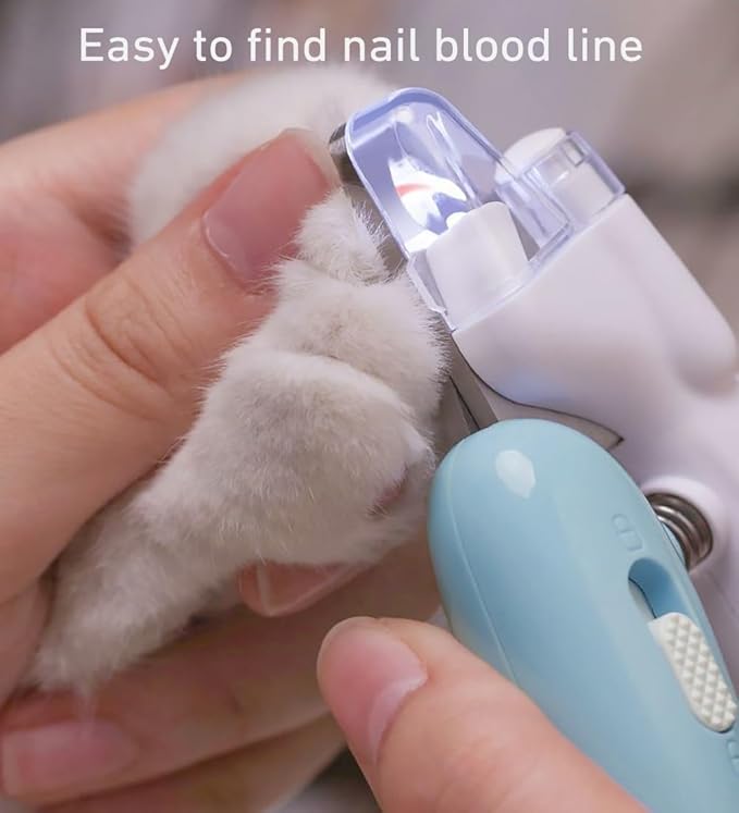 Pet Nail Clippers with Light Llluminates