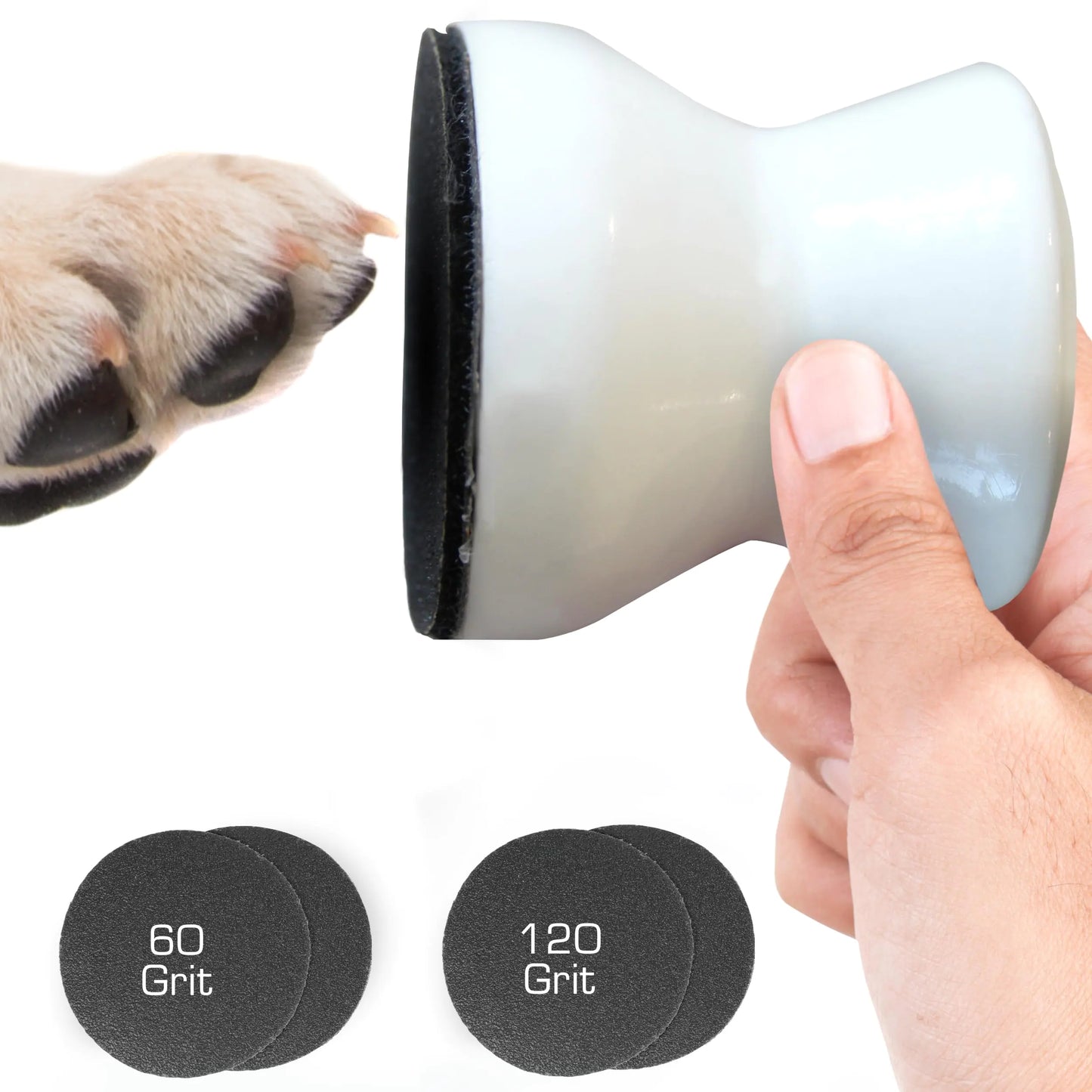 Round Dog Nail Grinder for Pet Nails