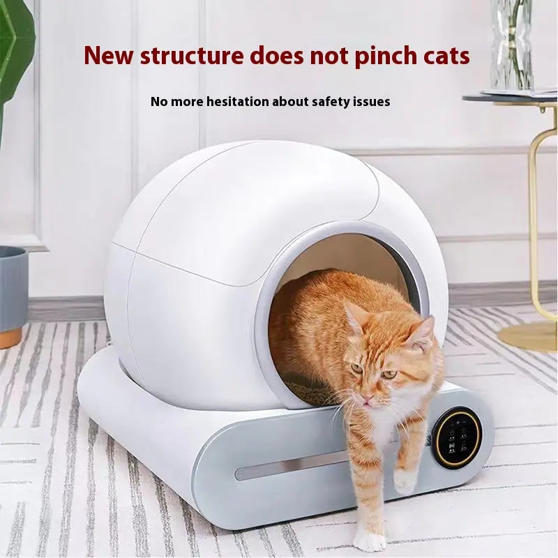 Automatic Litter Box Cat Toilet Smart Pooper Scooper Phone Control