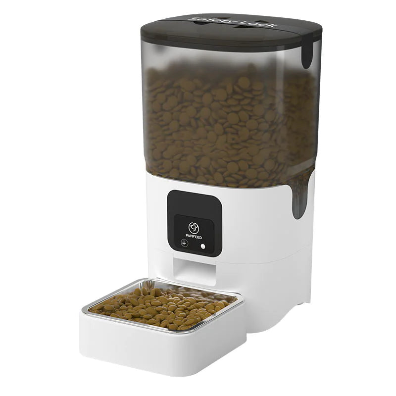 very large capacity 6L Smart Pet Feeder with app tracking