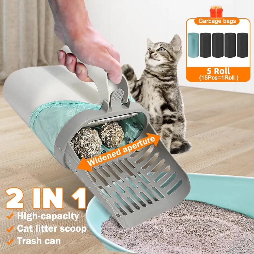 Cat Litter Automatic Large Capacity Shovel