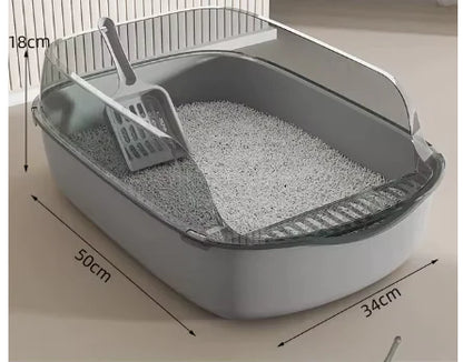 Large Anti-Splash Cat Litter Box